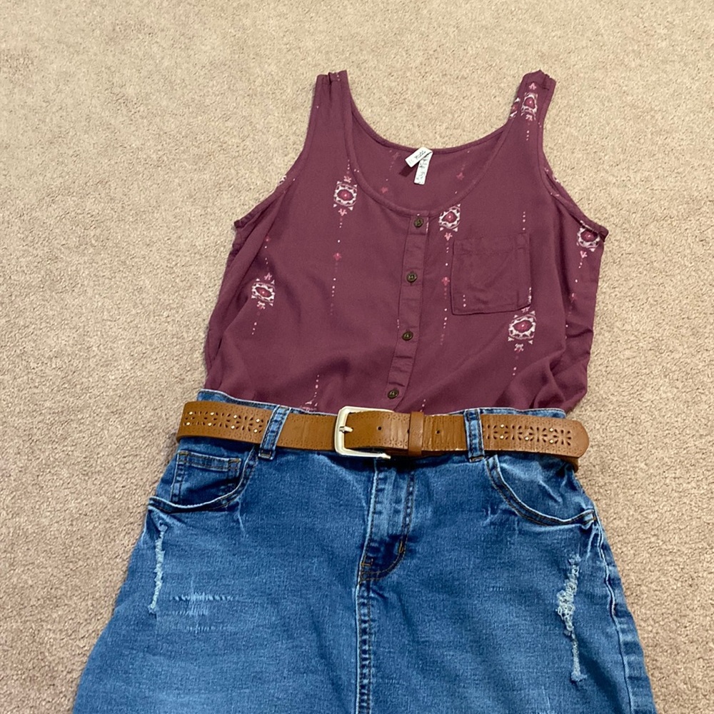 Rue21 brown Belt